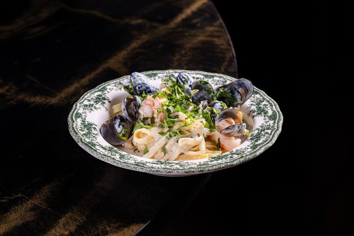 Pasta seafood
