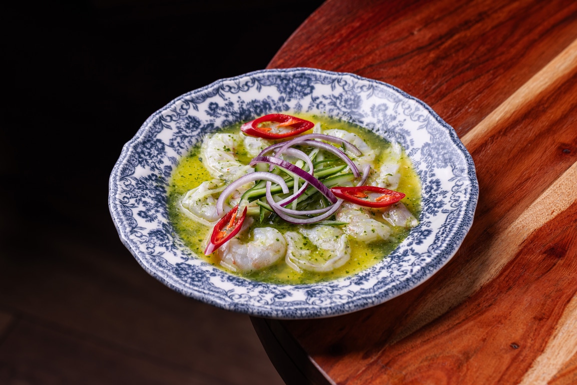 Ceviche z krewetek